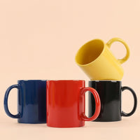 Coffee with Custom Printing, 11oz Capacity for Office Use, Heat Transfer Branded Mugs Bulk Promotional