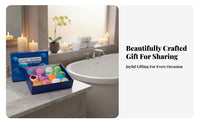 12 Pieces Bath Gift Set Giftable Gift Basket Rich foam Spa Kit for Women, Adults, Relaxation, Bathtime, Bathroom