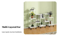 Floor-Standing Multi-Tier blossom Rack minimalist design Plant Stand Space-Saving Design Indoor Furnishing Decorative for Home Decorators, homeowners, Apartment Dwellers, Balcony, Living Room, Bedroom, Corner