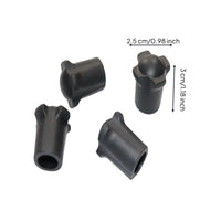 4 Pieces Camping Folding Chair Leg Foot Protector Sink-Preventive Moon Chair Leg Protector Outdoor Hardware for , Camping