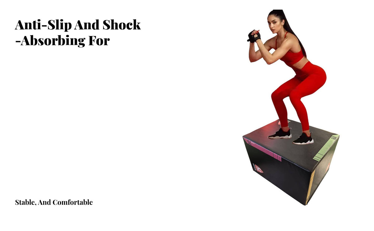 Foam Jump Box Non Slip Surface Stable Step on for Beginners