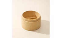 Shallow Bamboo Steamer Basket Round Bamboo Steamer Woven Cookware Natural for Home Cooks, Dumplings, Steamed Small Dishes Sum, Buns