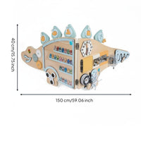 Wall Activity Board Interactive Wall Busy Board Motor Skills Children's Toy for Preschoolers