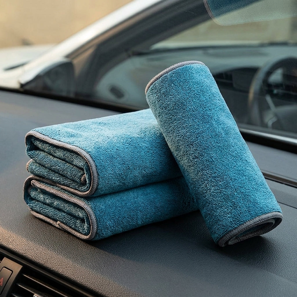 400 GRAMS PER SQUARE METER Microfibre Cloth and Car Drying Towel, Highly Absorbent Towel Detailing