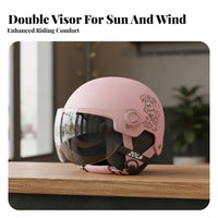 Helmet Lightweight Design Unisex Multi-Season Helmet Shell Impact-Resistant Headwear for Men, Women, Commuting