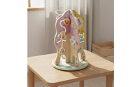 Rotating Activity Tree Educational Busy Toy Rounded Edges Wooden Busy Board for Kids, Classroom