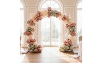 Balloon Arch Stand Kit Double-Layer Balloon Arch Frame Kit Sturdy Decorations for Weddings, Birthday Parties