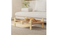 Elevated Pet Bed Raised Cat Bed Stable Raised for Cats, Living Room