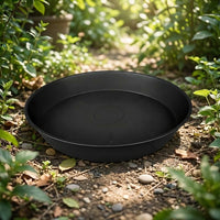 Plant Saucers for Outdoor Plants, Heavy Duty Drip Tray and Pot Stand, Single Unit Trays for Garden Nurseries and Contemporary Indoor Style