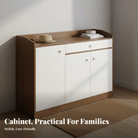 Narrow Shoe Storage Cabinet Space Saving Shoe Storage Cabinet Large Capacity Household Furniture for Families, Homeowners, Entryway, Corridor, Mudroom