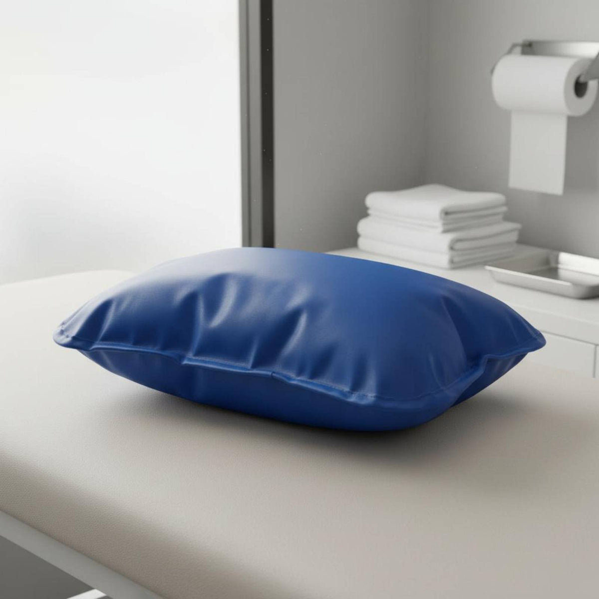 Easy to Clean Rectangular Rehabilitation Pillow Oil-Proof Leather Massage Bed Pillow Waterproof for Estheticians, Home Users, Beauty Salon