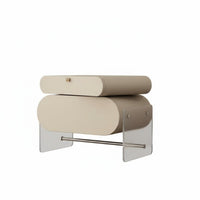 Contemporary Minimalist design & aesthetic vertical surface-attachedMounted Nightstand Space-Saving vertical surface-attachedsuspended Bedside Shelf Minimalist artistic Household Furniture for home residents, Small areas, Study Room
