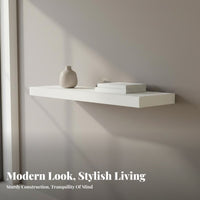 Space Saving Levitateing Wall Shelf Multi-Functional Display Ledge Easy Installation Home Furnishing Minimalist Design for Decor Enthusiasts, Collectors, Study Room, Bedroom, Hallway, Kitchen