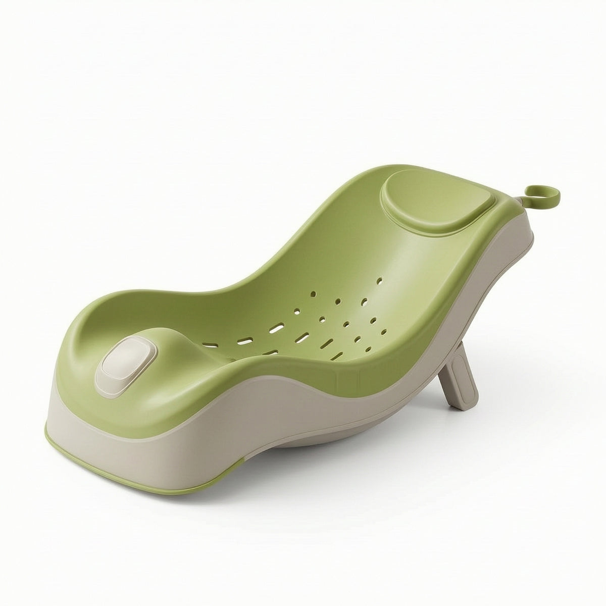 Easy to Clean Baby Bath Recliner Safe Baby Bath Cradle Ergonomic Tub Quick-Dry for Newborns, Infants, Bathtub, Bathroom