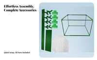 Winter Plant Tool-Less Ze Cover Thermal Insulation Balcony Fleshy-Leaved Plant Shelter Portable Plant Greenhouse Windproof