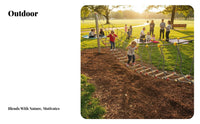 Physical Training Rope Ladder Bridge Long-Lasting Kids Hanging Bridge Anti Wood Rope Ladder Strength Building for Kindergarten, Backyard