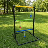 Ladder Toss Garden Games, Outdoor Garden Games for Families, Portable Lawn Games for BBQs, Summer Holiday Game