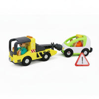 Sturdy Wood Construction Car Wash Toy Imaginative Play Wooden Police Station Toy Educational Police Station Playset Sparks Creativity for Children, Preschoolers, Toddlers, Preschool, Daycare, Playroom