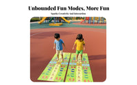 Promotes Teamwork Hand and Foot Game Mat Body Coordination Game Mat Group Activity Equipment for Students, Teams, Adults, School Activities, Outdoor, Parties