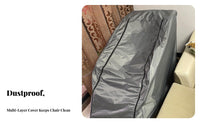 Dustproof Massage Chair Cover Waterproof Massage Chair Dust Cover Sunproof for Pet Owners, Homeowners, Living Room, Bedroom, Indoor
