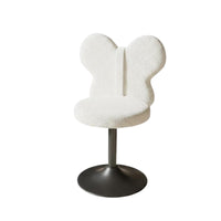 rotate Function Round plush Stool French design Makeup Chair Light Luxury Vanity Seat Sturdy Metal Legs for Women, Home Decorators, Homeowners, Bedroom, boudoir, Walk-in Closet