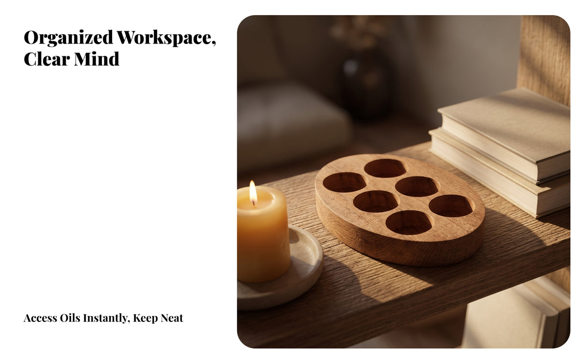 Compact Essential Oil Bottle Holder