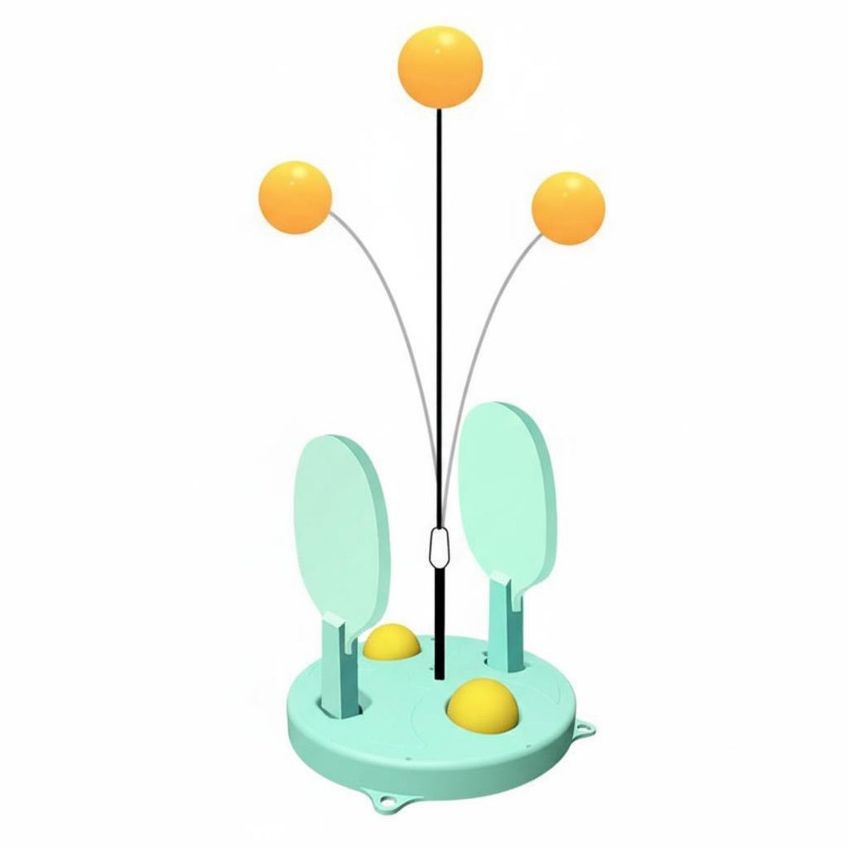 Height Adjustable Flexible Shaft Table Tennis Pong Practice Device Stable Suction Base Rebound Table Tennis Practice Device Easy