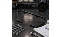 Motorcycle Guard Bar Cylindrical Metal Safeguarding Guard Bar Frame Slider Bolt-on Bumper Block Coated Finish