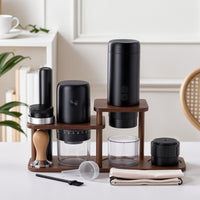 Coffee Machine Storage Stand Multi-Level Coffee Machine Stand Wooden for Baristas, Kitchen Countertop, Cafe