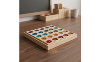 25 Pieces Acrylic Gem Blocks Bright Bright Shades Cube Blocks Light-Catching Children's Learning Toys for Young Children, Preschool