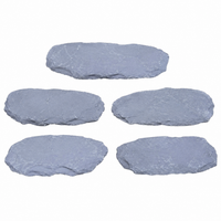 Natural Slate Garden Stone for Paths, Gray, 30x120 cm, Thickness 3-4 cm