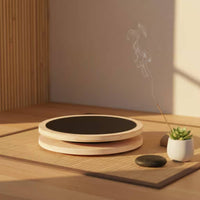 Waist Rotating Disc Easy to Use Waist Rotator Board Heavy Duty Wooden Rotation Disc for Home Workout
