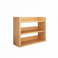Space-Saving Desktop Bookshelf Simple Design Multi-Tier Desk Hutch Stable Construction Tabletop Rack Easy Assembly for Students, Home Users, Homeowners, Study Room, Bedroom