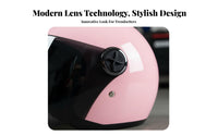 Replacement Helmet Lens Anti-Fog Replacement Helmet Visor Wear-Resistant for Rainy Weather