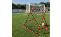 Foldable Soccer Rebound Net with Metal Frame Portable Soccer Rebound Net Adjustable for Backyard