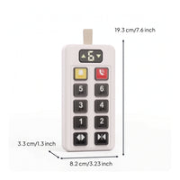Handheld Elevator Toy Interactive Elevator Toy with Buttons Realistic User-Friendly for Toddlers, Car Rides