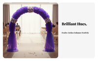 Heart-Shaped Floral Archway Artificial Floral Arrangements Nuptial Arch Arched Shape Detachable Design for Business Owners