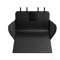 Car Pet Mat with Straps Waterproof Vehicle Cargo Pet Mat Area Protector Padded Cover for Travel