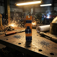 Stitched Seams Soldering Rod Bag Reinforced Soldering Rod Holder Hanging Loop Electrode Pouch Front Pocket for Welders