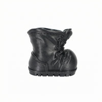 Treaded Sole Lace-up Boot Planter Compact Boot Planter Decorative for Desk