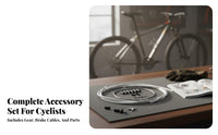 Bike Brake and Gear Selector Wire Kit Wear Resistant Cycle Brake Wire Set Effortless Function Low Drag for Paved Cyclists
