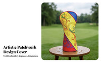 Sports Accessory Multicolor Soft Soft Lining Water-Resistant No 1 Wood Headcover Golf Club Head Cover PU Material