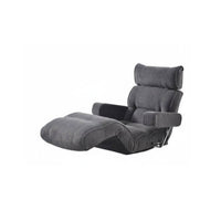 Weightless Recline Design Single-Person Lounger Goose Feather Filling Lounge Chair Plush Comfort Floor Sofa Ergonomic spineing for Young Adults, Office Workers, Bedroom, Bay casement, perusing corner, Small areas