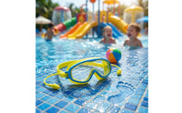 Adjustable Swim Goggles with Earplugs Silicone Swimming Goggles with Earplugs Panoramic Swim Glasses Comfortable for Beach