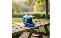 Safety Helmet with Detachable Chin Bar Adjustable Full-Face Helmet Ventilated Breathable for Children, Adolescent, Toddlers, Cycling, Scooting, Roller Skating, Balance Bike