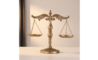 Vintage Scale Ornament Tabletop Iron Balance Scale Classic for Entryway Table