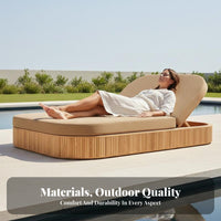 Waterproof Adjustable Chaise Lounge Quick-Drying Adjustable waterside Recliner Weather-Resistant Sunbed Low Maintenance for Sunbathers, Hotel Guests, Homeowners, pool timeming Pool, Garden, Beach, Backyard