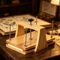 Wooden Botanical Simple to Operate to Use Sample Press Reliable for Crafters, Hobbyists