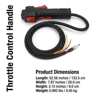 Strimmer Handle Switch Replacement, Trimmer Handle Switch Assembly, Handle Switch for Strimmer Machine, Trimmer Switch Throttle Cable