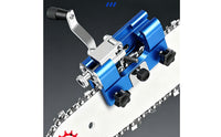 Metal Clamp-Style Chain Grinder Included Wrench Manual Saw Chain Grinder Adjustable Chainsaw Sharpening Jig Compact